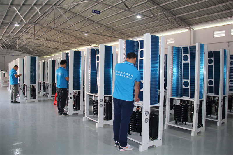 2000平米大車間降溫設備！